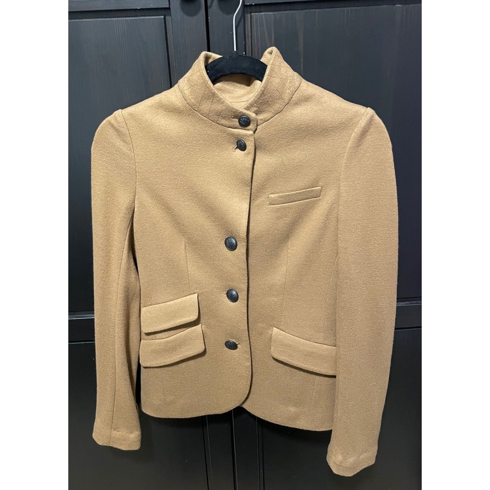 Rag & Bone Camel Slade Japanese Wool Blazer/Jacket Size 2 NWT $598
